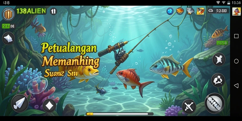 Gameplay memancing intens dan menarik di 138ALIEN