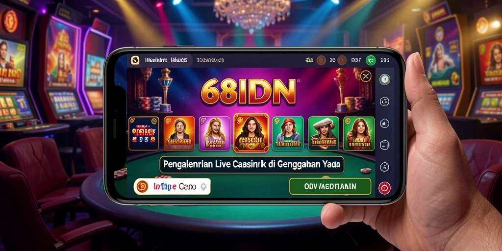 Screenshot gameplay seru dari 68IDN Live Casino