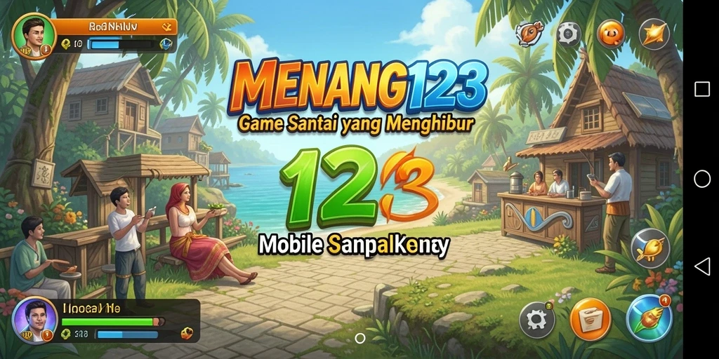 Screenshot gameplay MENANG123 yang menampilkan keseruan permainan casual.