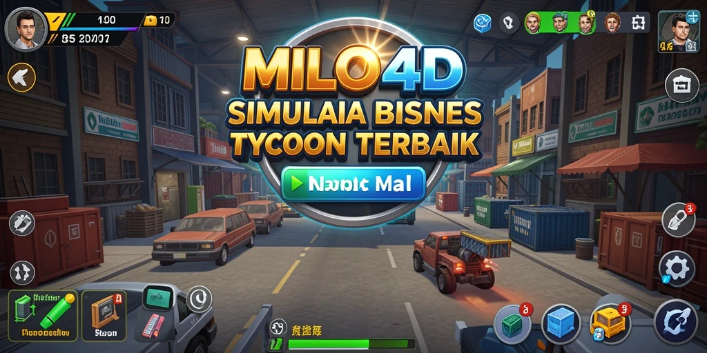 Tangkapan layar menunjukkan gameplay Tycoon yang menarik di MILO4D.