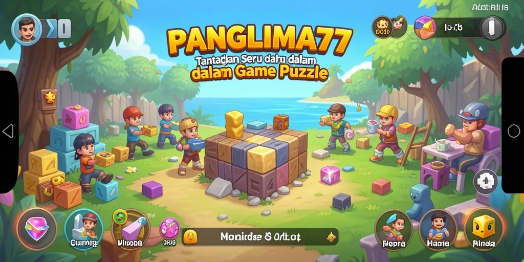 Tangkapan layar menunjukkan gameplay menantang dalam PANGLIMA77.
