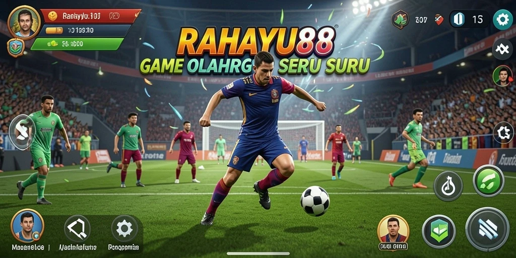 Tampilan gameplay menegangkan dalam RAHAYU88 yang memukau.