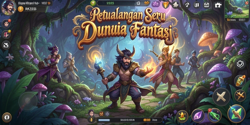 Gameplay seru dan grafis menawan dari RK55.