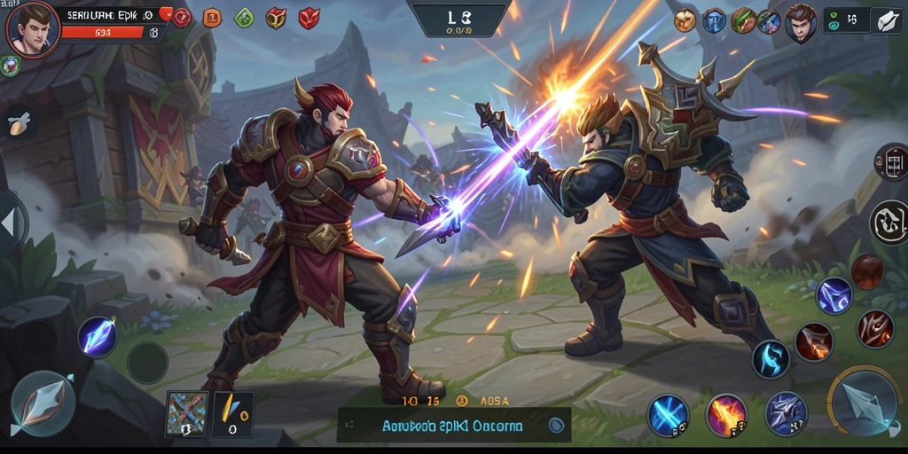 Tampilan menarik dari gameplay SERURP yang seru dan mendebarkan.