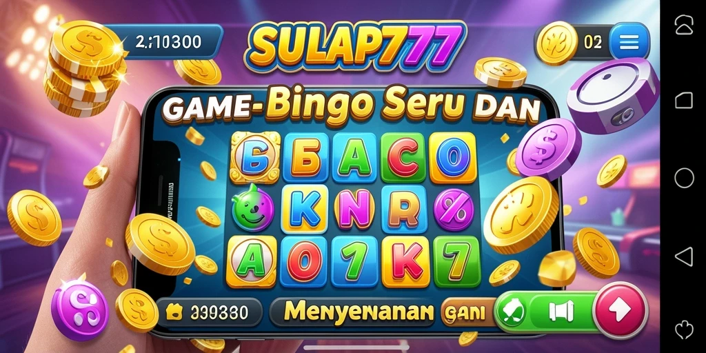 Screenshot SULAP777 yang menampilkan gameplay Bingo yang seru.