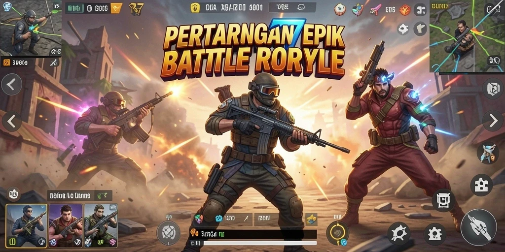 Tampilan gameplay terbaru SURGA77 yang seru dan menegangkan.