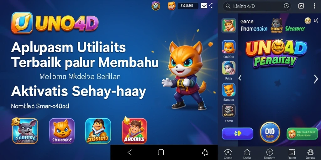 Tampilan antarmuka aplikasi UNO4D yang intuitif dan user-friendly.