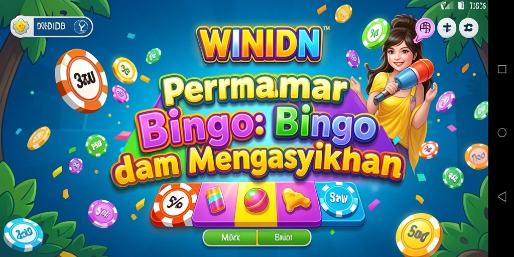 Screenshot gameplay WINIDN dengan aksi seru permainan Bingo.
