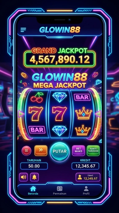 Screenshot aplikasi glowin88 menampilkan berbagai pilihan aplikasi yang tersedia.